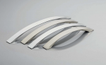 Möbelgriff CALABRIA Chrom - Edelstahloptik - Lochabstand 160mm - 224mm