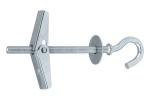 4x50 Federklappdübel mit C-Haken 10Stück
