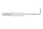 Dübel mit Winkelhaken 6mm, 200 Stück